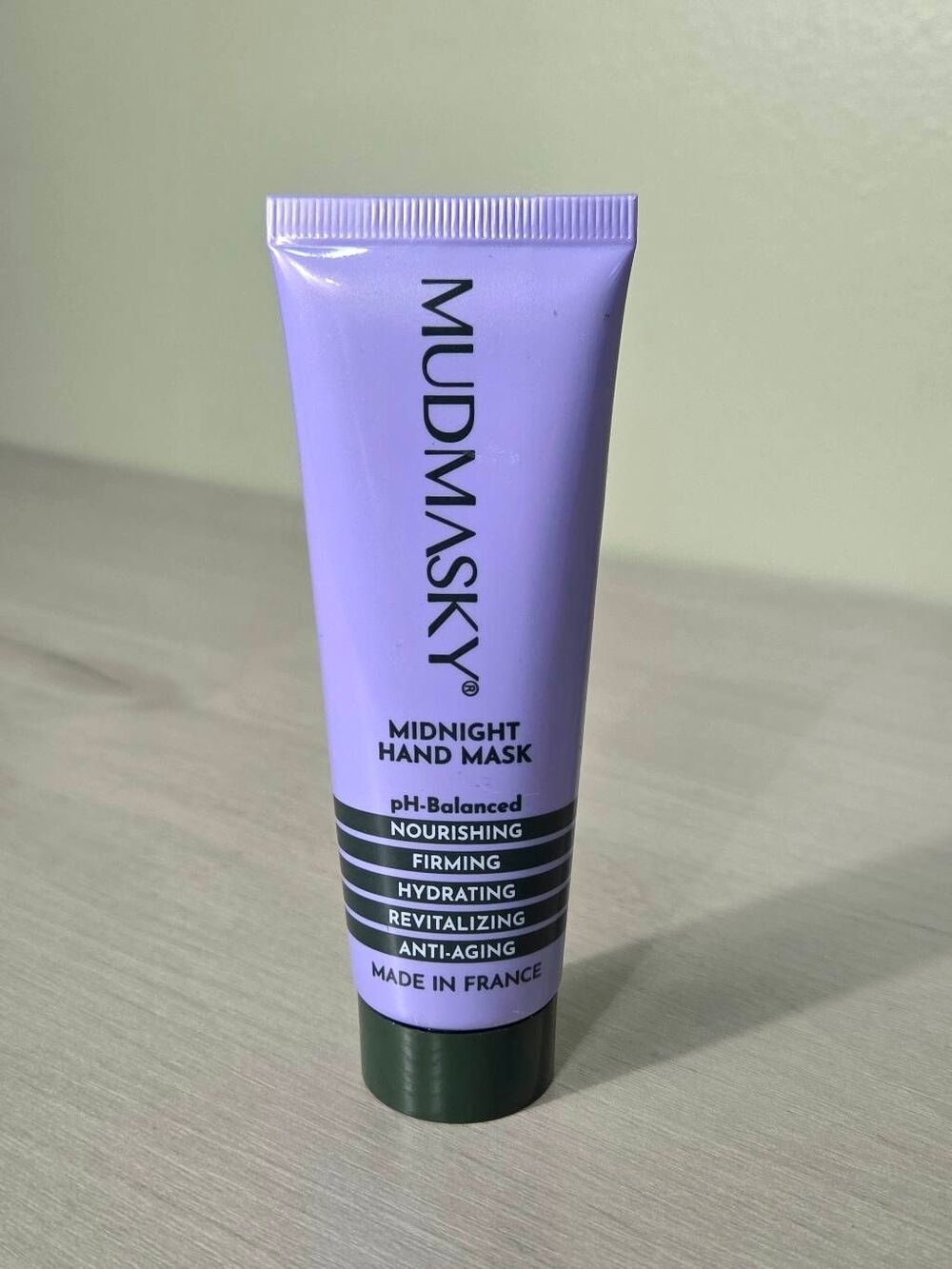 Mudmasky Ph Balancing Midnight Hand Mask Travel Purse Size 1.35 Oz 40ml